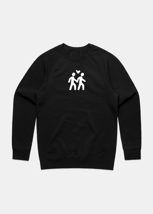 LET'S WALK HOME TOGETHER crewneck