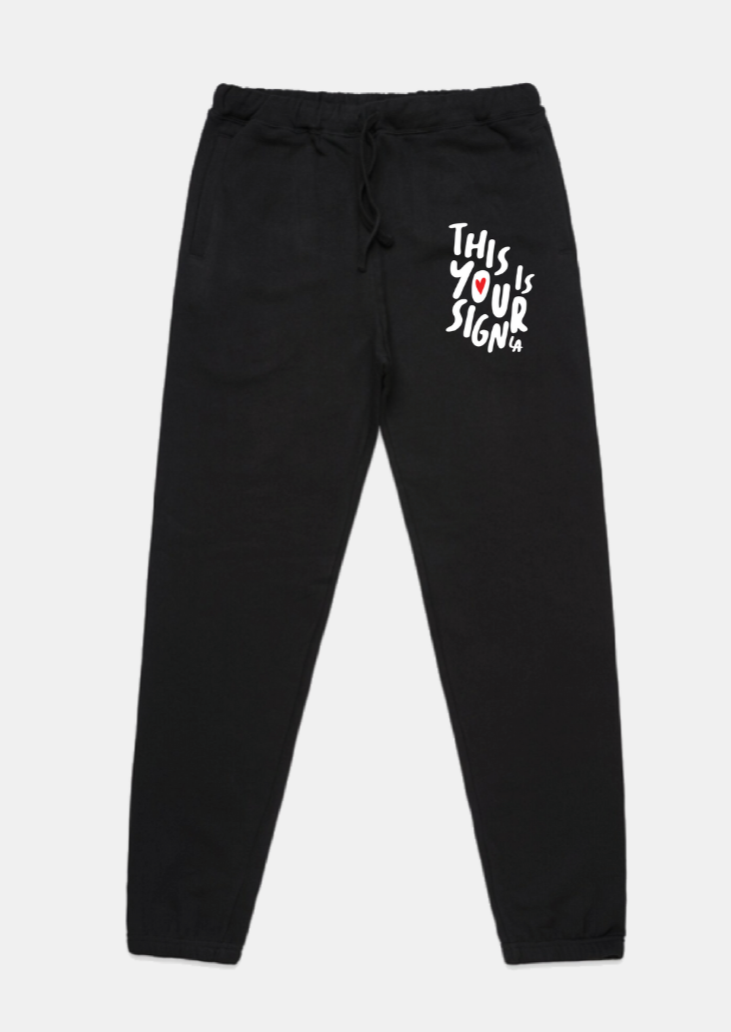 LET'S WALK HOME TOGETHER sweatpants