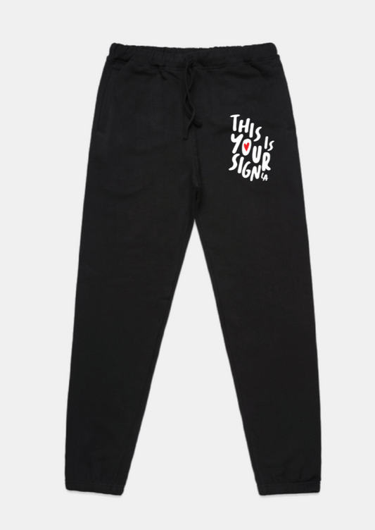 LET'S WALK HOME TOGETHER sweatpants
